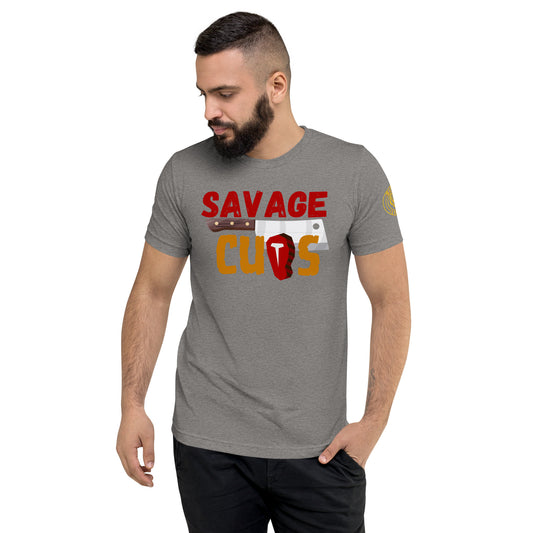 Unisex Short sleeve t-shirt - Savage Cuts