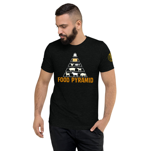 Unisex Short sleeve t-shirt - Food Pyramid