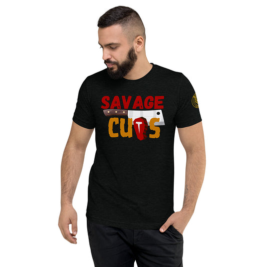 Unisex Short sleeve t-shirt - Savage Cuts